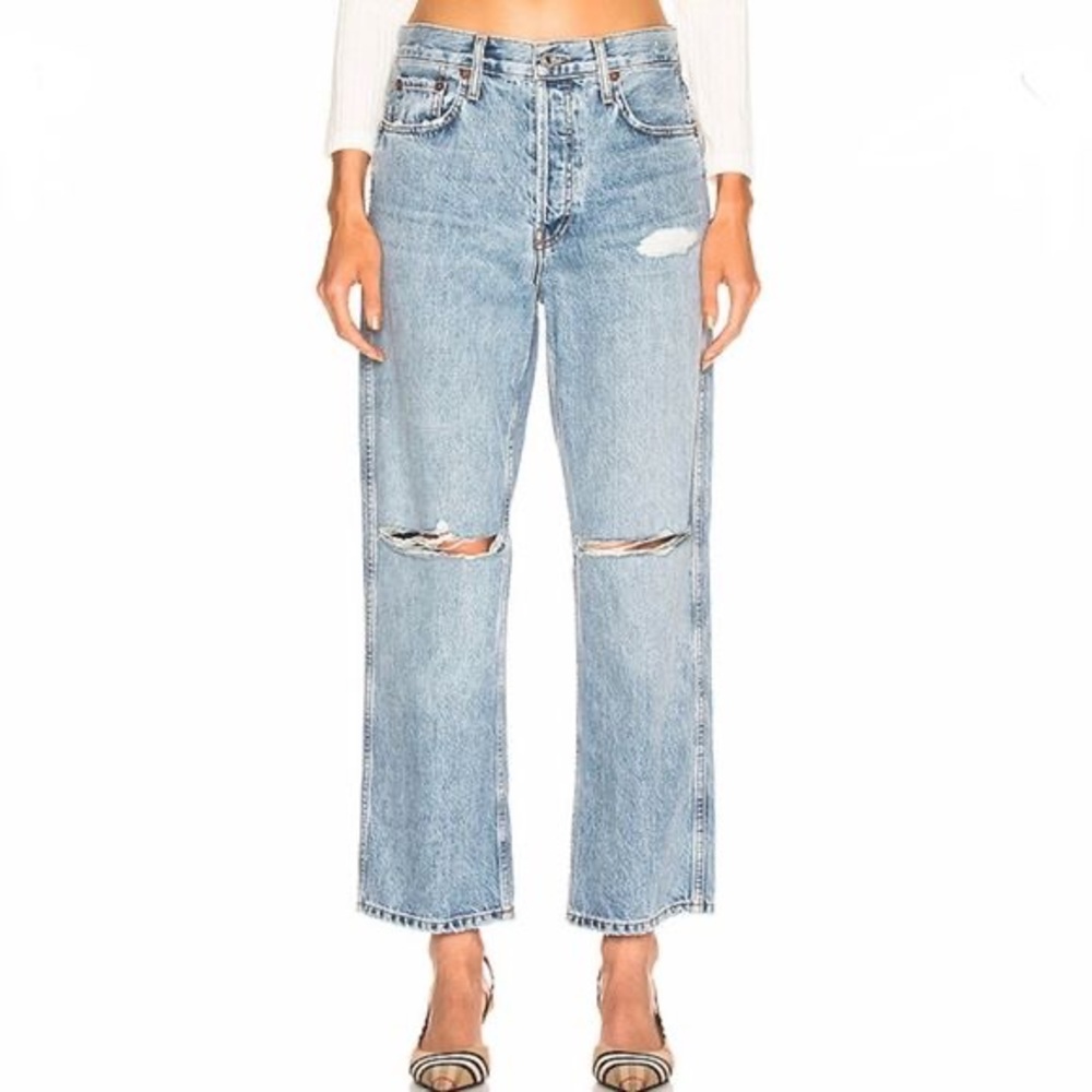 RE/DONE Low Slung Crop Original Jeans
